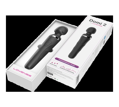 Ванд Массажёр для Пар Lovense Domi 2: Мощный Беспроводной Вибратор с Bluetooth и Управлением через Приложение